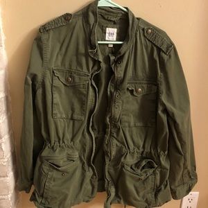 GAP Utility / Army Jacket - Large, Like New